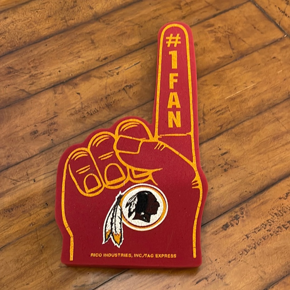 Washington Redskins foam finger